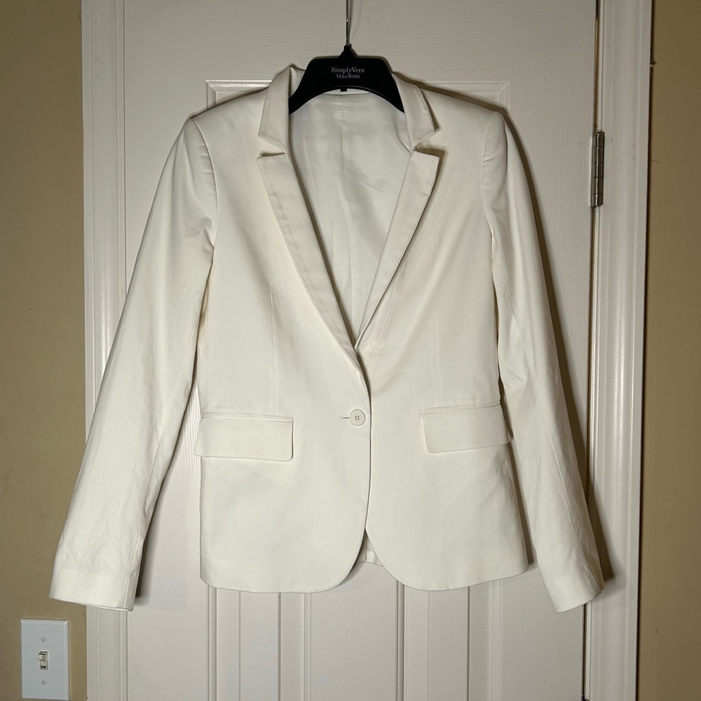 Theory Cream Blazer Jacket